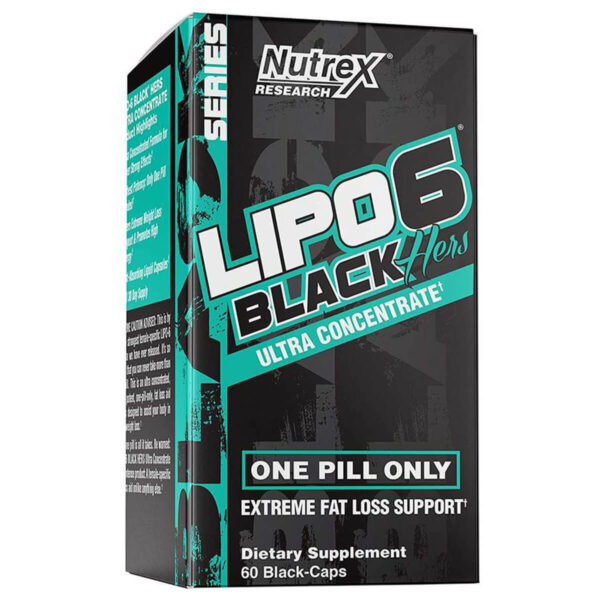 Nutrex Lipo6 Black Hers Ultra Concentrate (60 Viên)