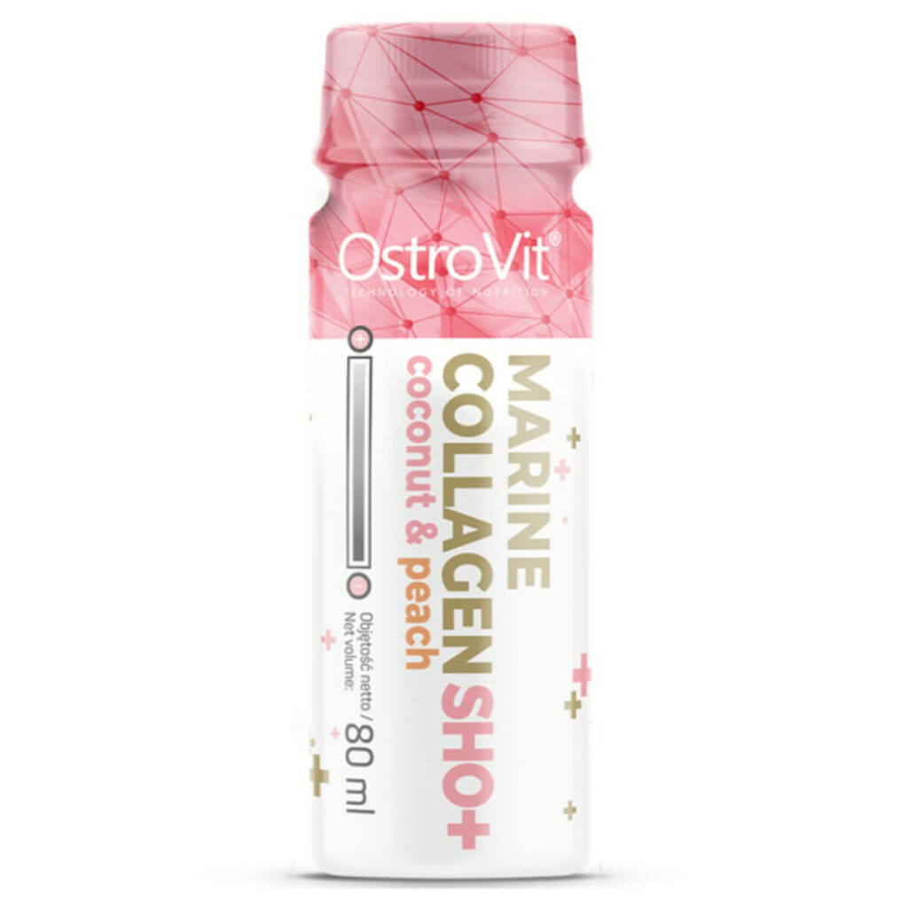 Ostrovit Marine Collagen Shot 80ml Coconut And Peach Ostrovit Marine Collagen Shot (80ml)