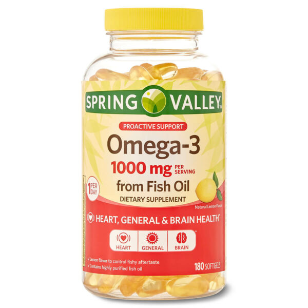 Spring Valley Omega 3 (180v)