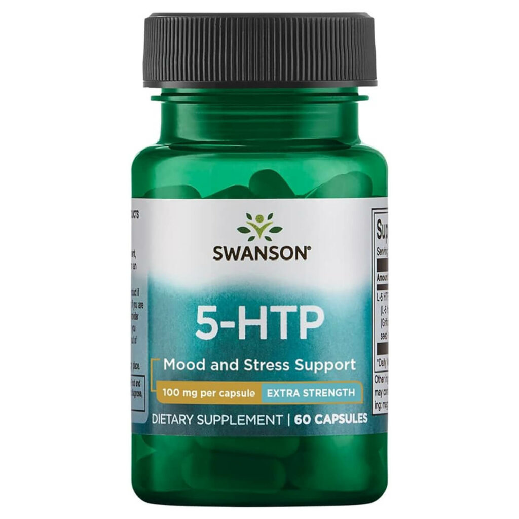 Swanson – 5 HTP 60v 100mg Swanson 5-HTP (60 viên)