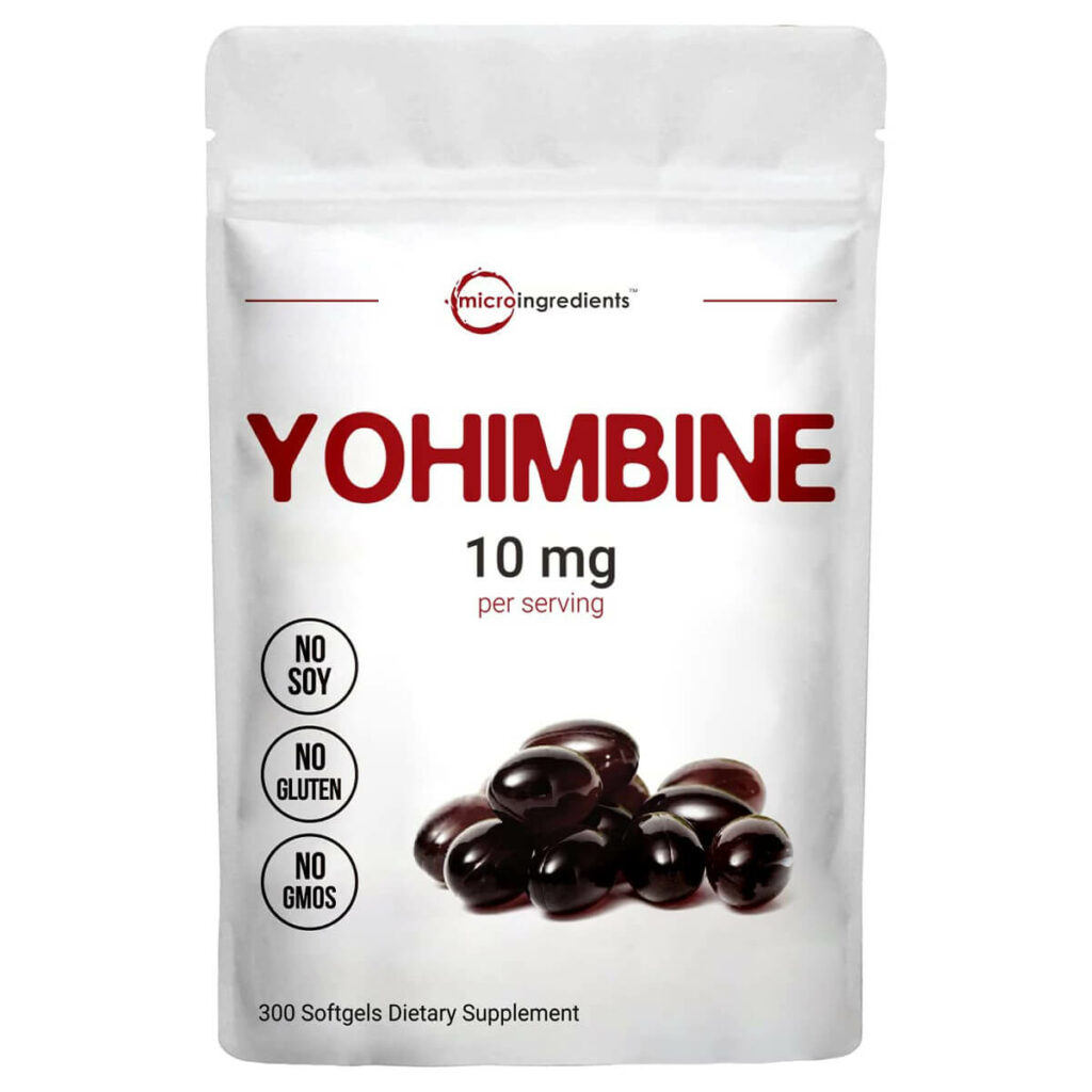 Micro Ingredients Yohimbine 300 vien Micro Ingredients Yohimbine 10mg - 300 viên