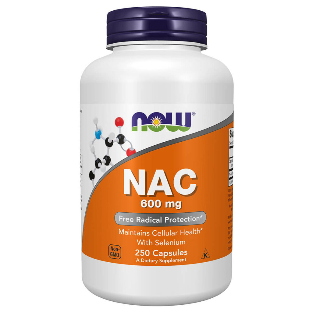 NOW Foods NAC 600mg 250 vien NOW NAC 600mg - 250 viên